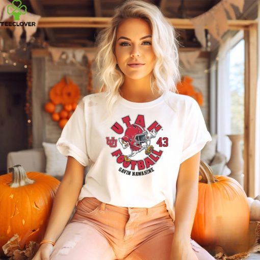Utah NCAA Football Gavin Nawahine T Shirt
