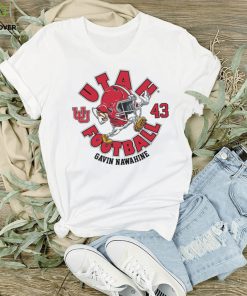 Utah NCAA Football Gavin Nawahine T Shirt