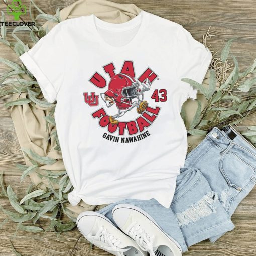 Utah NCAA Football Gavin Nawahine T Shirt