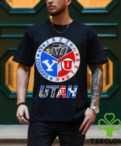 Utah Sports Teams Jazz Utes And Cougars Shirt