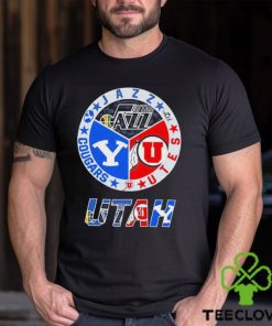 Utah Sports Teams Jazz Utes And Cougars Shirt