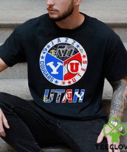 Utah Sports Teams Jazz Utes And Cougars Shirt