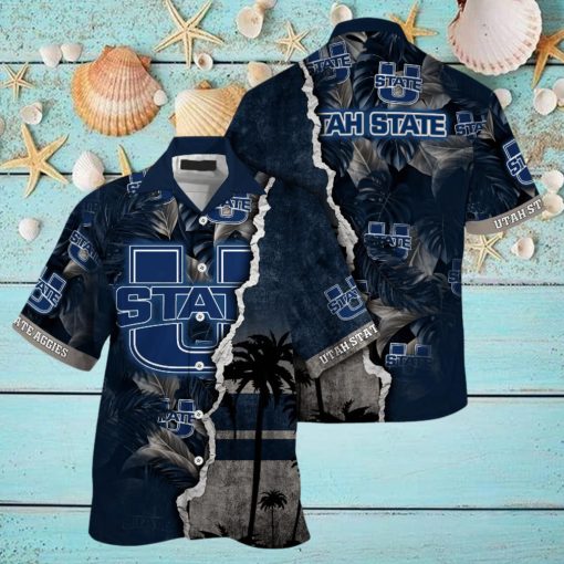 Utah State Aggies NCAA Hawaiian Shirt Custom Watermelons Aloha Shirt