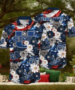 Utah State Aggies NCAA3 Hawaii Shirt Independence Day