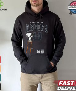 Utah State Aggies Snoopy Painting Shirt