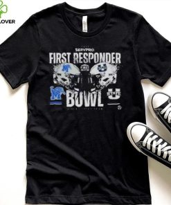 Utah State Aggies vs Memphis Tigers 2022 First Responder Bowl Matchup shirt