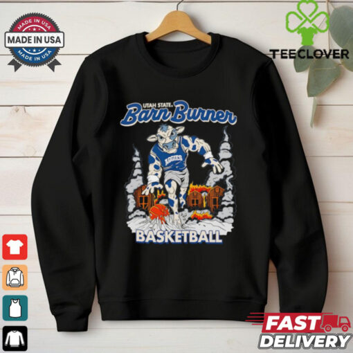 Utah State Barn Bugner basketball shirt