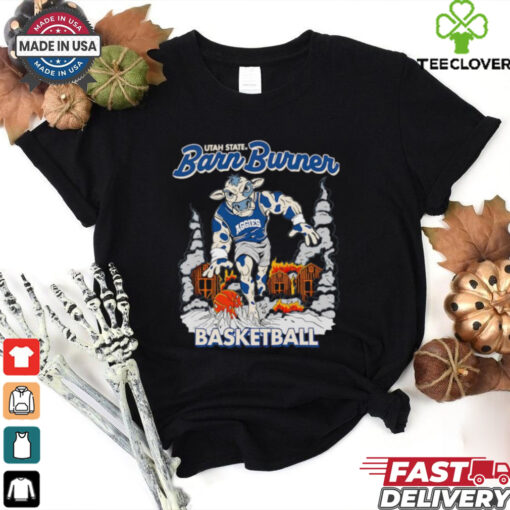Utah State Barn Bugner basketball shirt