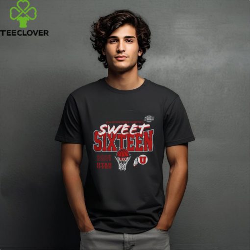 Utah Utes 2024 NCAA Women_s Basketball Tournament March Madness Sweet 16 Fast Break T Shirt