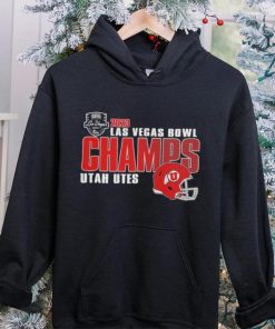 Utah Utes Champions 2023 Las Vegas Bowl Helmet shirt