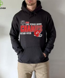 Utah Utes Champions 2023 Las Vegas Bowl Helmet hoodie, sweater, longsleeve, shirt v-neck, t-shirt