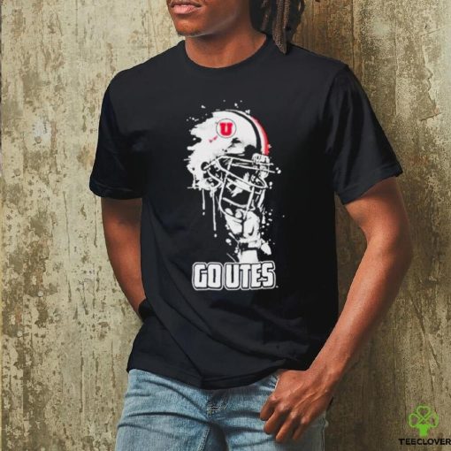 Utah Utes Go Utes Rising Helmet Shirt