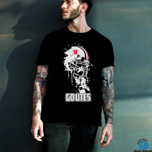Utah Utes Go Utes Rising Helmet Shirt