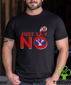Utah Utes Just Say No Byu Cougars Shirt