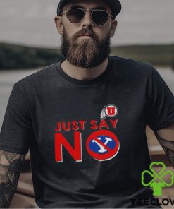 Utah Utes Just Say No Byu Cougars Shirt