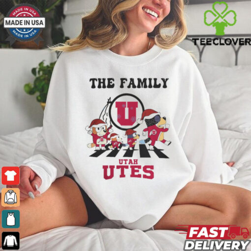 Utah Utes X Family Bluey Merry Christmas 2024 Shirt