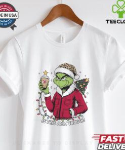 Utah Utes x Santa Grinch Is This Jolly Enough Merry Christmas Shirt