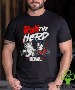 Utsa Roadrunners Vs Marshall Thundering Herd Run The Herd The Bowl Game Mascots Shirts