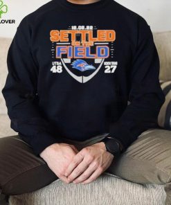 Utsa roadrunners cusa 2022 settled on the field score shirt