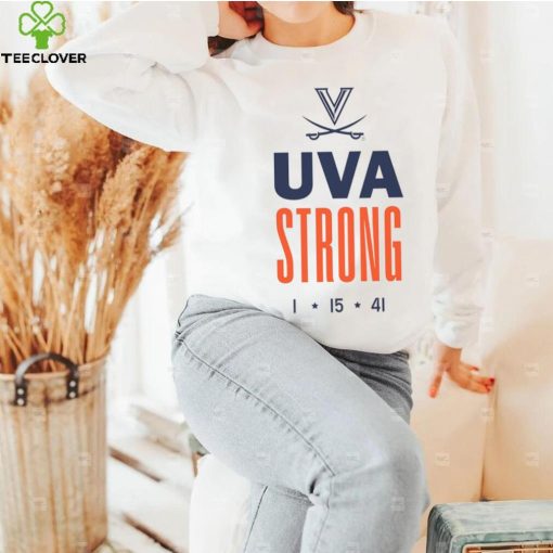 Uva Football Uva Strong 1 15 41 Tee Shirt