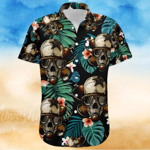 Buy Skull Dragon Unisex Hawaiian Shirt