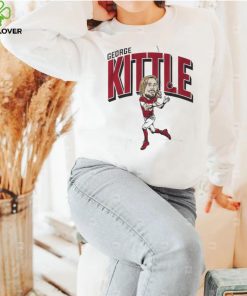 85 George Kittle caricature hoodie, sweater, longsleeve, shirt v-neck, t-shirt