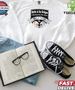 Uxbridge Spartans 2024 Battle Of The Bridges Thanksgiving Day Game Shirt