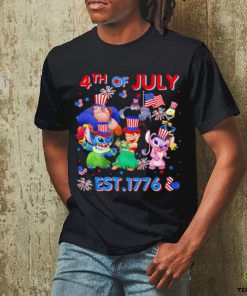 Lilo and Stitch Disney Happy 4th of July est 1776 shirt