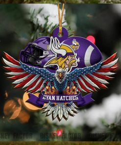 Minnesota Vikings Decorations, Eagles Christmas Ornaments