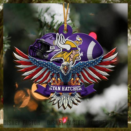 Minnesota Vikings Decorations, Eagles Christmas Ornaments