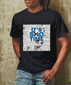 Dodgers Announce Ohtani T’s Sho Time T Shirt