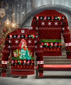 Airel Mermaid ugly Christmas sweater 1 Airel Mermaid ugly Christmas sweater