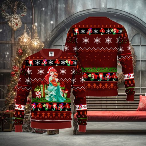 Airel Mermaid ugly Christmas sweater