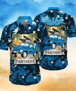 Carolina Panthers NFL Hawaiian Shirt High Temperaturestime Aloha Shirt