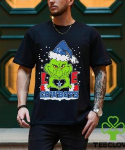Santa Grinch love Dallas Cowboys shirt