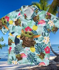 Baby Yoda Hawaiian Shirt