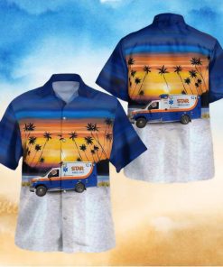 Ambulance Service Crawfordsville Indiana Ambulance Hawaiian Shirt