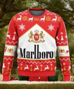 Marlboro Ugly Christmas Sweater 2023 Christmas Gift 3D Sweater