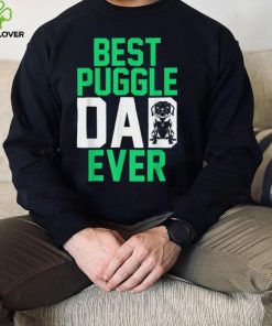 Mens Pet Owner Animal Dog Lover Daddy Best Puggle Dad Ever Puggle T Shirt