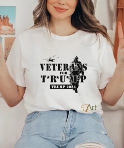 VETERANS FOR TRUMP 2024 TShirt