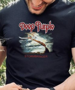 Deep Purple Stormbringer 1974 Vintage Unisex Black Cotton T Shirt