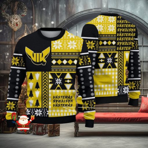VIK Vasteras HK Lei shl hockeyallsvenskan Ugly Christmas Sweaters For Fans Gift