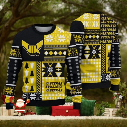 VIK Vasteras HK Lei shl hockeyallsvenskan Ugly Christmas Sweaters For Fans Gift