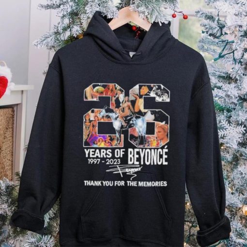 26 Years Of Beyonce Thank You For The Memories Renaissance 2023 World Tour T Shirt