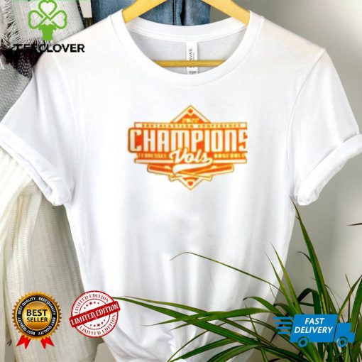 VOLS Tennessee Volunteers 2022 SEC Baseball Regular Season Champions Fan Gifts T Shirt