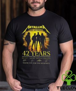 Metallica Lux Aeterna 42 Years 1981 2023 Merch, Metallica M72 World Tour No Repeat Weekend Shirt, Metallica Rock N Roll Tour Dates 2023 T Shirt