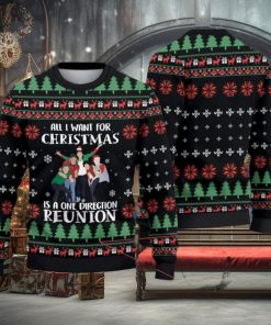 All I Want For Christmas Is A One Direction Reunion Ugly Sweater Christmas Ugly Sweater For Holiday Xmas Family Gift