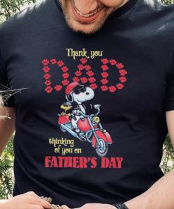 Snoopy Thank You Dad Thinking Of You On Father’s Day hoodie, sweater, longsleeve, shirt v-neck, t-shirt