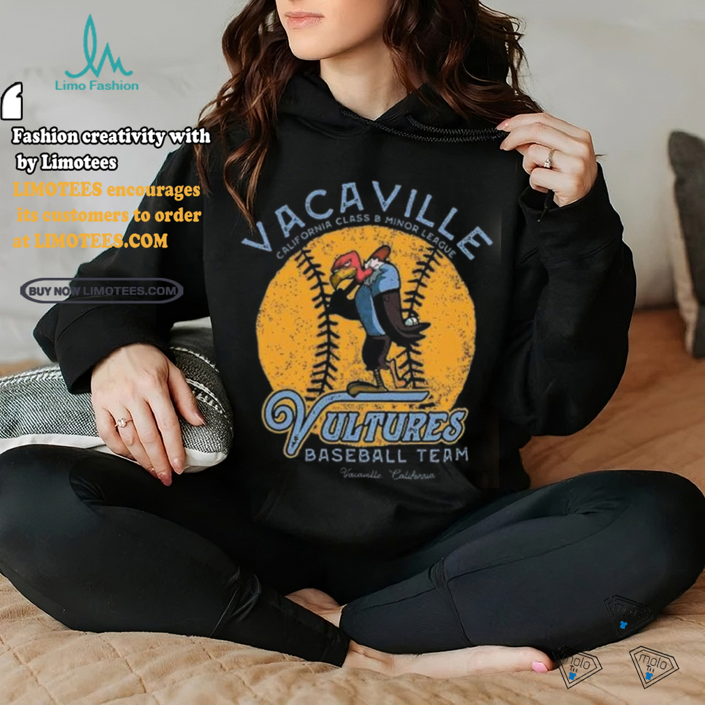 Vacaville Vultures Retro Minor League Baseball Team shirt Vacaville Vultures Retro Minor League Baseball Team shirt