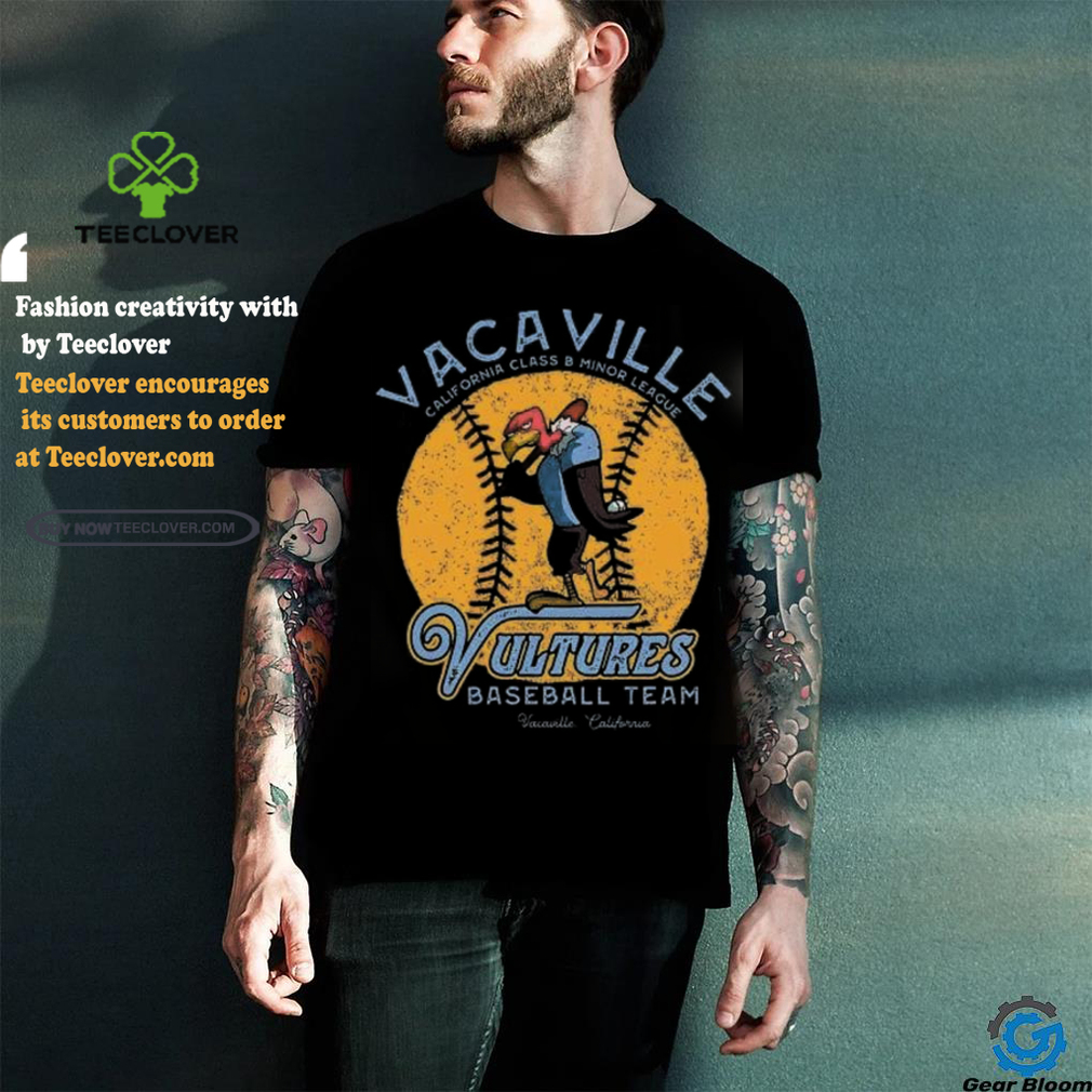 Vacaville Vultures Retro Minor League Baseball Team shirt Vacaville Vultures Retro Minor League Baseball Team shirt